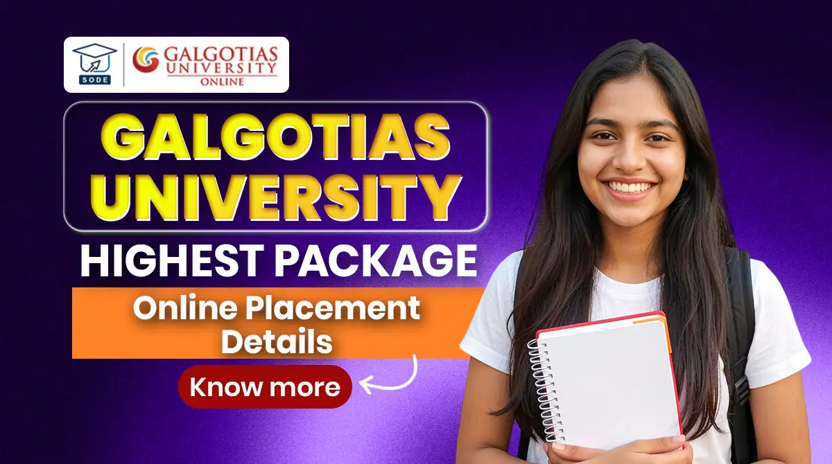 Galgotias University 2026 placement stats