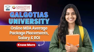 Galgotias Online MBA 2026 salary stats