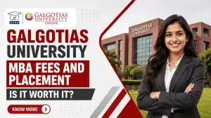 Galgotias University MBA Fees and Placement 2026
